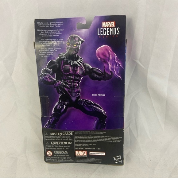 Marvel Legend Series Black Panther Walmart Exclusive 6" Action Figure NIB Hasbro - Picture 4 of 5